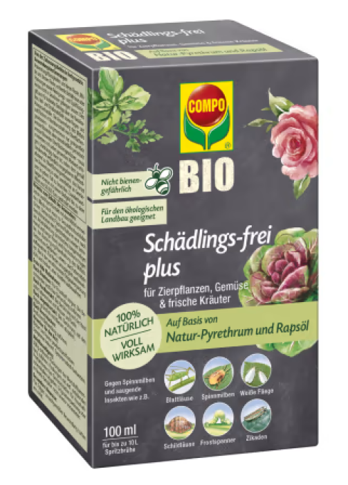 Compo Schädlings-frei plus 100ml, RegNr: 3141-901